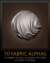 织物纹理 70 Fabric Alphas and Texture