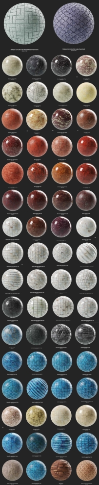 Substance Source Project 24 – 66 Substances复古瓷砖