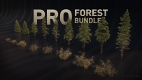 Gumroad – ALTER 49 – PRO Forest Bundle灌木植物树木模型