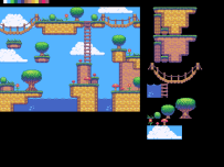 平台游戏贴图Generic Platformer Tiles