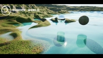 Shader World  procedural landscape, ocean, foliage 1.3.5 虚幻4.27，5.0